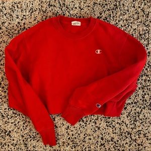 CHAMPION CROPPED CREWNECK